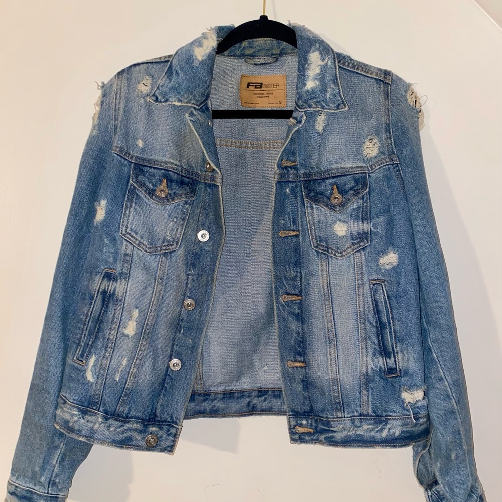 FB sister denim jacket